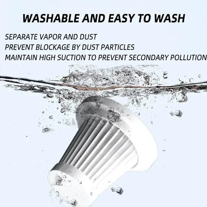 1PC Wireless Vacuum Cleaner 120W High Power Black Dual Use for Home And Car Powerful Portable Handheld Vacuum